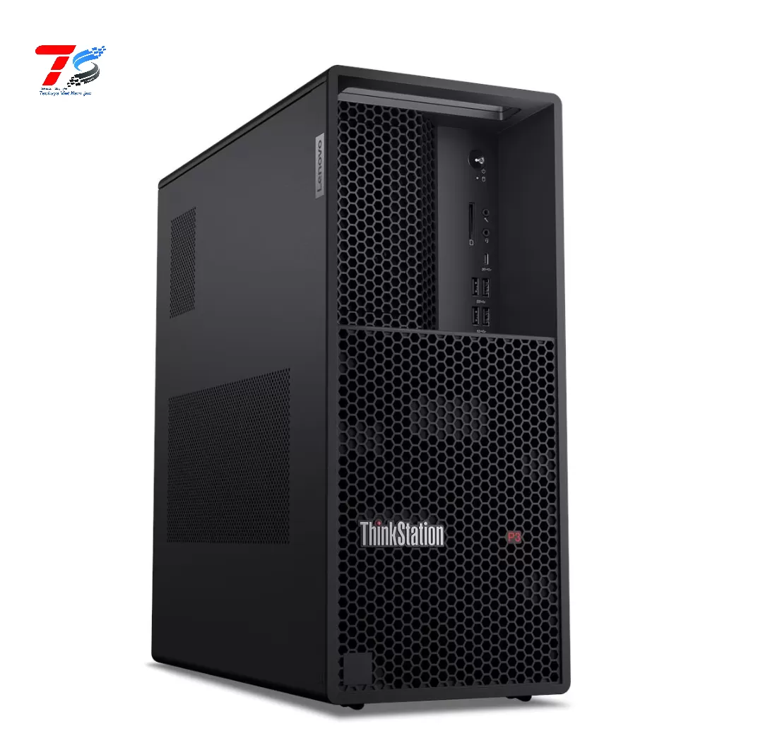 Máy tính trạm Lenovo ThinkStation P3 Tower Gen 2 (30HT0089VA) Ultra 7 265/16GB RAM/512GB SSD/RTXA1000_8GB/Wifi7 BE200+BT/NO OS/3Y